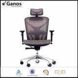 Orange Mesh Metal Office Swivel Chair