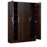 Modern Wooden Almirah 2 Doors Wardrobe Designs