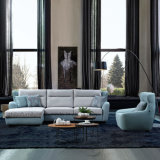 Modern Home Furniture Corner Fabric Sofa