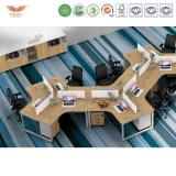 Modern Furniture Modular Wooden Workstation for Office (H90-0210)