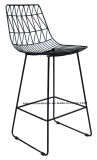 Metal Morden Dining Leisure Garden Side Wire Bar Restaurant Chairs