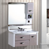 Plastic Waterproof PVC Bathroom Cabinet (Modern Design)