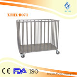 Factory Direct Price Trolley for Dirty Clothes Nursing Cart Hospital Laundry Cart