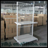 Supermarket Metal Wire Mesh Display Shelf