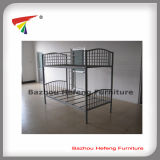 Modern Cheap Metal Bunk Bed for School Furniture (HF005)