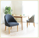 Economic Café Table Chair Salon Leisure Wooden Sofa