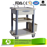 ISO9001&13485 Factory Durable Hospital Treatment ABS Nursing Trolley