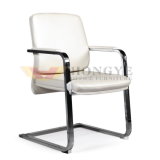 Metal Frame White Leather Executive Desk Chair (HY-366H)