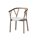 Dining Room Furniture Modern Wooden Chair with Padded Seat