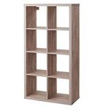 Cube Wodden Wall Showroom Display Decorative Bookshelf