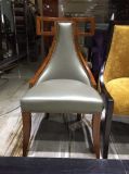 Chair/Wing Chair/Restaurant Chair/Foshan Hotel Chair/Solid Wood Frame Chair/Dining Chair (NCHC-029)