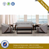 Modern Office Furniture Genuine Leather Couch Office Sofa (HX-CF025)