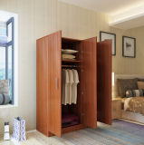 New Design 3 Door Wooden Wardrobe