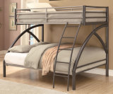 Uptown Contemporary Twin Over Full Metal Bunk Bed