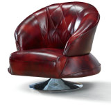 Modern Top Grain Genuine Leather Sofa Chair (C001)