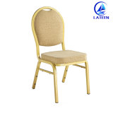 Modern Hotel Banquet Furniture Metal Comfortable Upholstered Chair for Sale