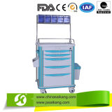 Made in China Comfortable ABS Hospital Medical Trolley