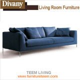 D-71 Living Room Furniture Modern Sofa Stainless Steel Legs Sofa