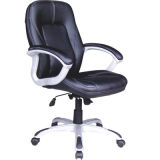 Black Leather Swivel Executive Office Boss Chair for Sale (FS-8309)