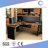 Classical Office Furniture Computer Table with Bookshelf