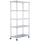 5-Tier Metal Storage Mobile Shelving