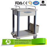 China Products High Quality ABS Hospital Nursing Trolley Manufacturer