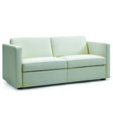 Elegant Office or Lobby or Lounge Area Leather Sofa (SF-1057-2)