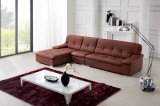Living Room Soft L Shape Leather Sofa