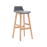 Hotel Club PP High Bar Chair with Wooden Legs (FS-PB005V)