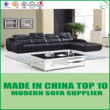 Chinese Furniture Modern Leather Corner Sofa for Living Room