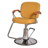 Classic Wooden Arms Styling Chair Simple Salon Barber Chair