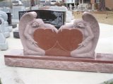 India Red Granite Tombstone Design Factory Direct Sale Granite Tombstone in Tombstones and Monuments