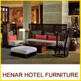 Genuine Rattan Wicker Sofa Furniture for Hotel Lobby