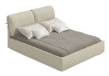 Fabric or Leather Bed with Modern Design