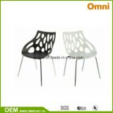 Bar Chair Plastic Chair with Plating Feet (OM-7-02)