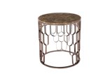 Stainless Steel Frame with Nature Marble Coffee Table