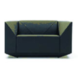 Elegant Office or Lobby or Lounge Area Leather Sofa (SF-1059-1)