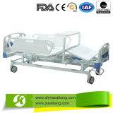 SK017-2 Professional Team Manual Crank Hospital Bed with Two Big ABS Side Rail