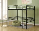 Full Metal Loft Bunk Bed/Steel Loft Bed