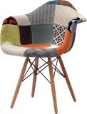 Retro Design Cheap Fabric Tub Chair for Coffee Shop Hotel Company Break Room