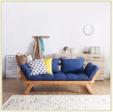 Solid Wooden Living Room Sofa