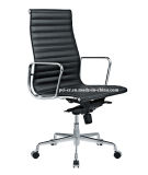 High Back Aluminium Leather Eames Manager Chair (E001A)