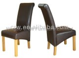 Rch-4065-3 Dining Room Furniture Roll Head Cheap PU Chair