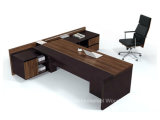 Modern High Quality L Shape Wooden Executive Boss Table (HF-TWB105)