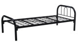 China Manufacturer Supply Modern Simple Cheap Single Metal Bed