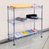 DIY Chrome Metal Mini Office Wire Shelf 2014 New (CJ452069C3)