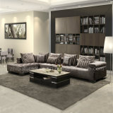 Classical Style L Shape Fabric Sofa for Living Room Furniture