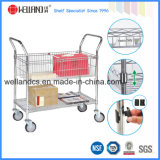 Adjustable Chrome Wire Trolley for Hospital &Drugstore (TR183636A2C)