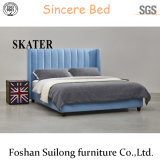 American Style Fabric Bed Bedroom Furniture Sk22