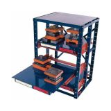 Heavy Duty Drawer Type Mold Shelf for Warehouse Storage